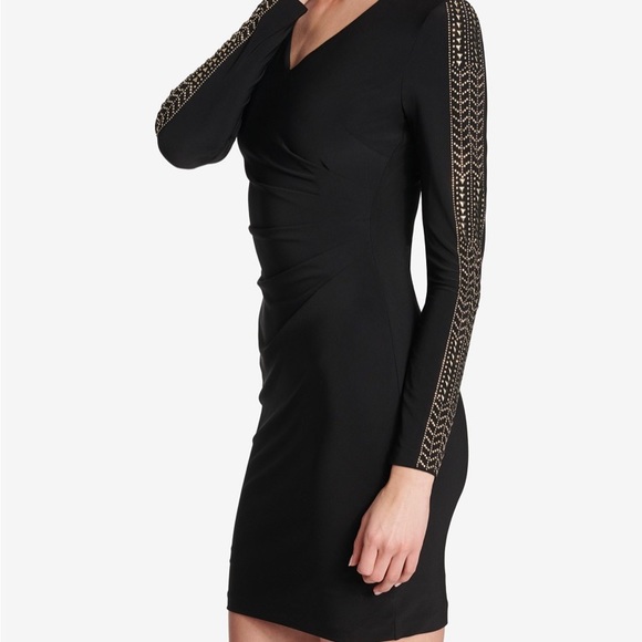 Guess Dresses & Skirts - GUESS Studded Ruched Sheath Dress